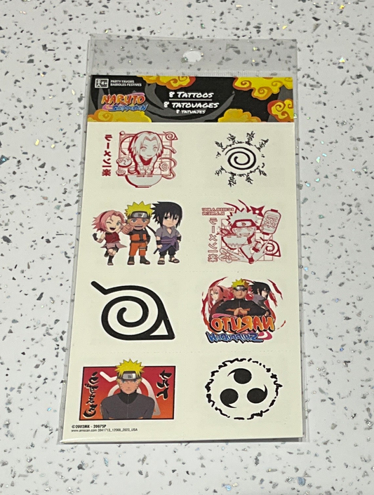 NARUTO SHIPPUDEN TATTOOS