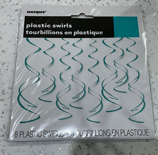 SWIRL DECO TEAL