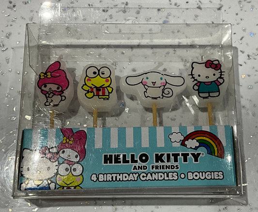 BIRTHDAY CANDLES HELLO KITTY AND FRIENDS