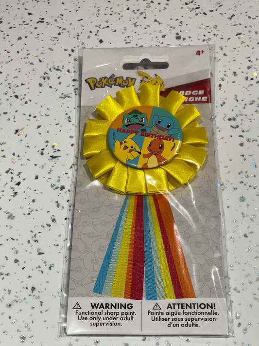 POKEMON BADGE INSIGNE