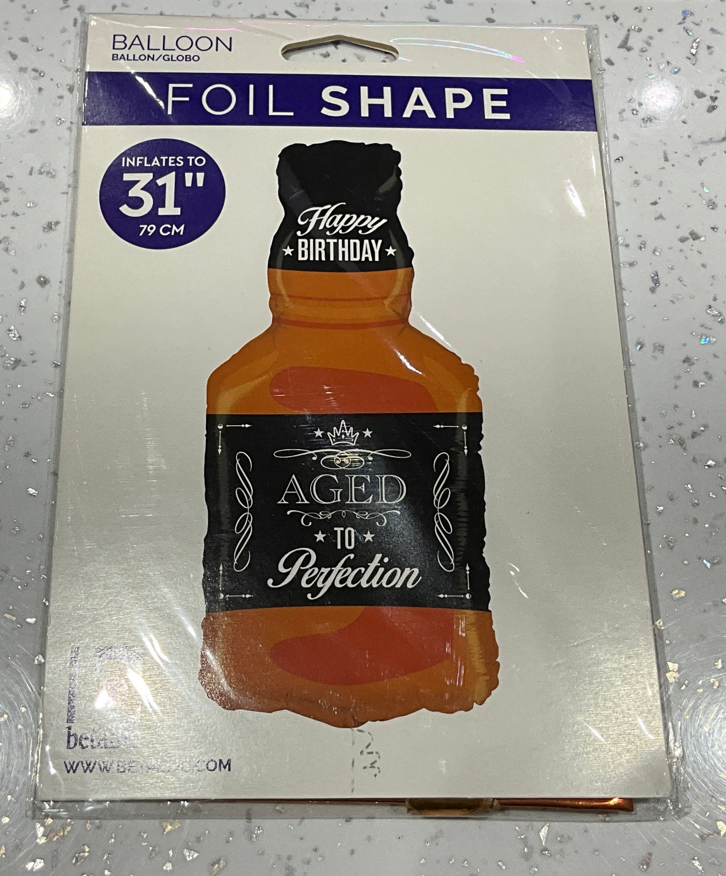 SUPERSHAPE HAPPY BIRTHDAY AGE TO PERFECTION