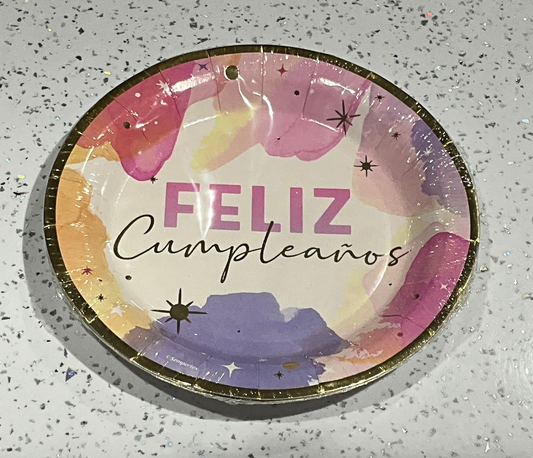 Sempertex PLATE FIESTA ACUARELA