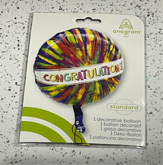 MYLAR 18” CONGRATULATIONS