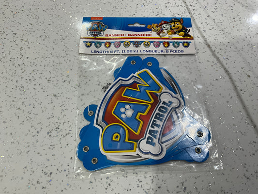 BANNER PAW PATROL