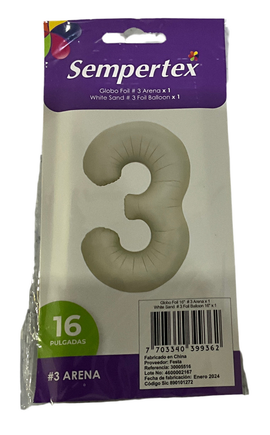 SEMPERTEX 16” #3 ARENA