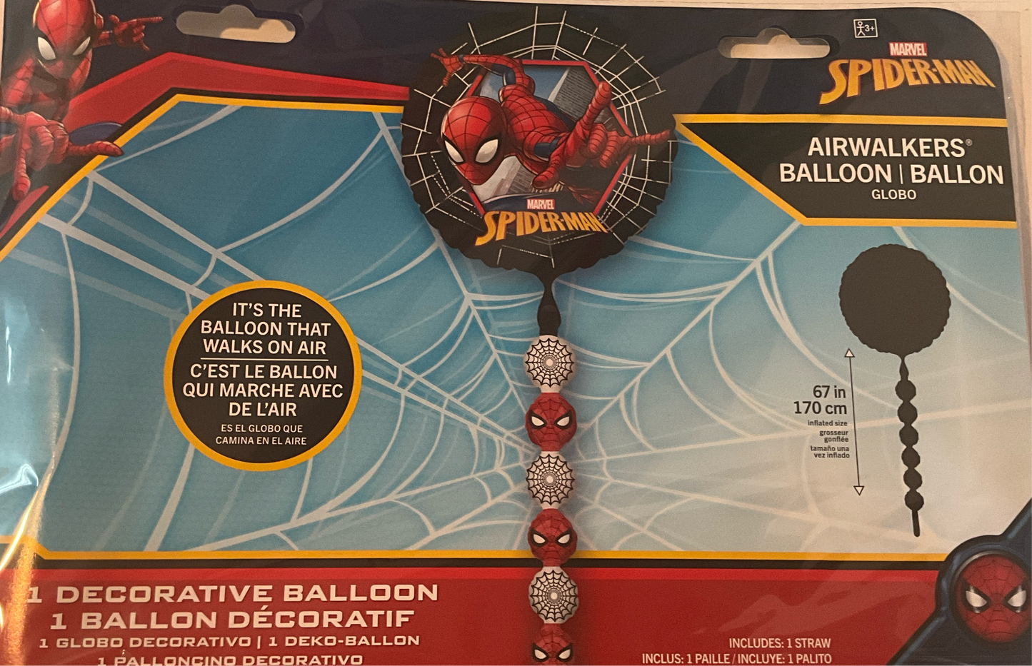 AIRWALKERS SPIDERMAN (4654101)