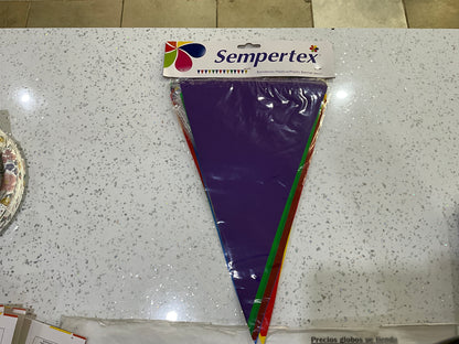 Banderines en colores