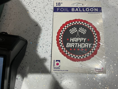 Foil 18” happy birthday