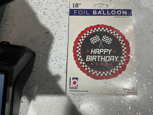 Foil 18” happy birthday