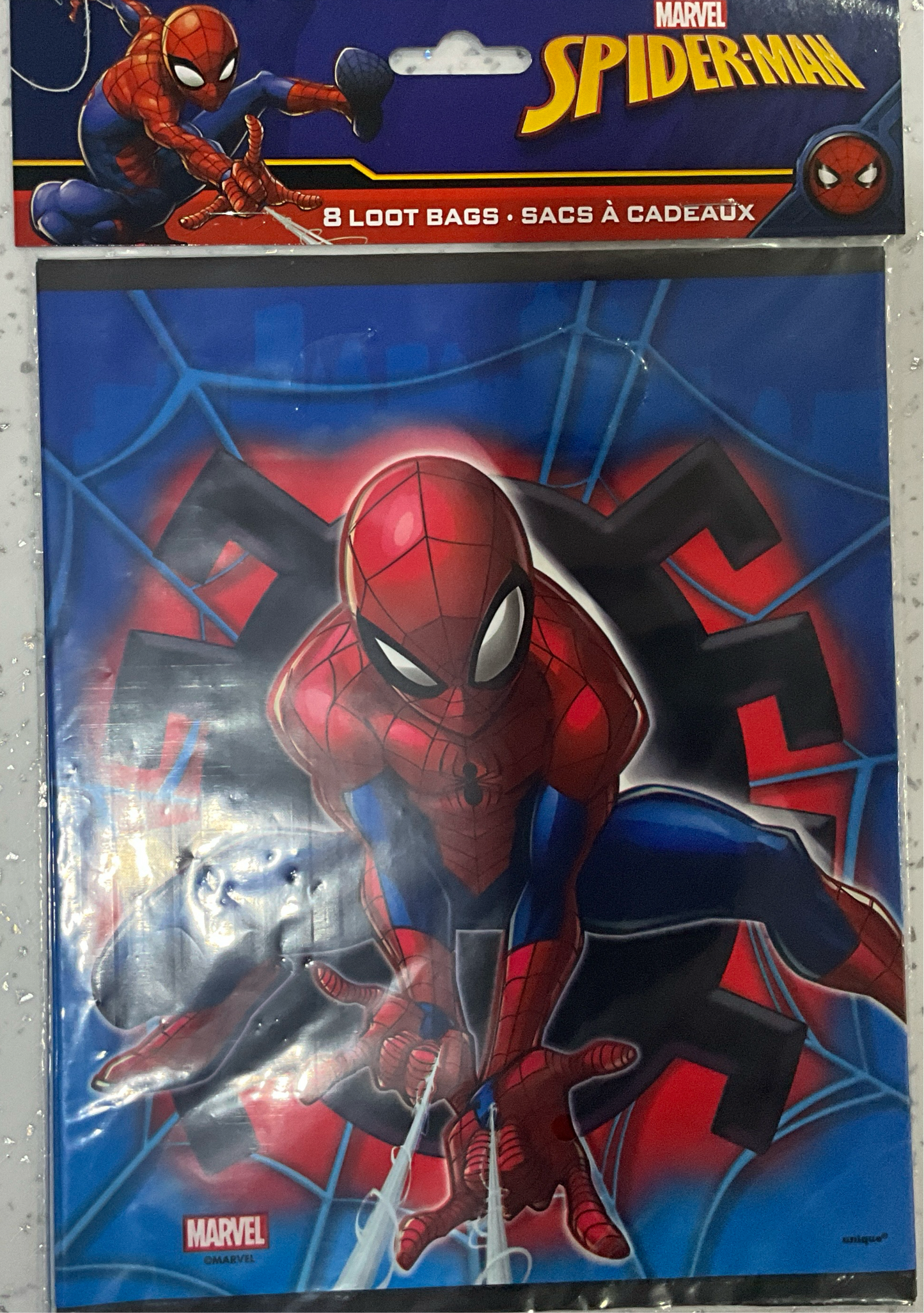 Spiderman Loot Bags