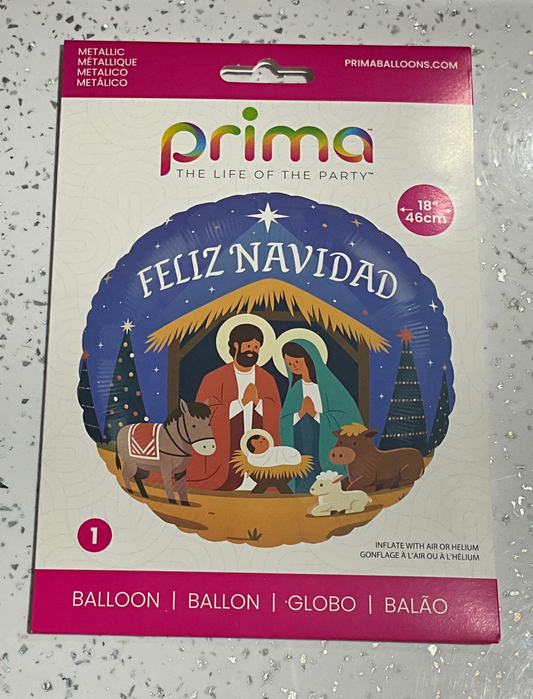 Mylar 18” FELIZ NAVIDAD