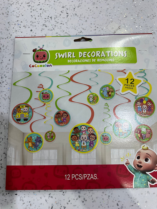 SWIRL DECORATIONS