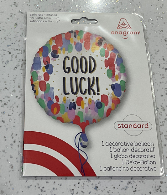 MYLAR 18”GOOD LUCK!