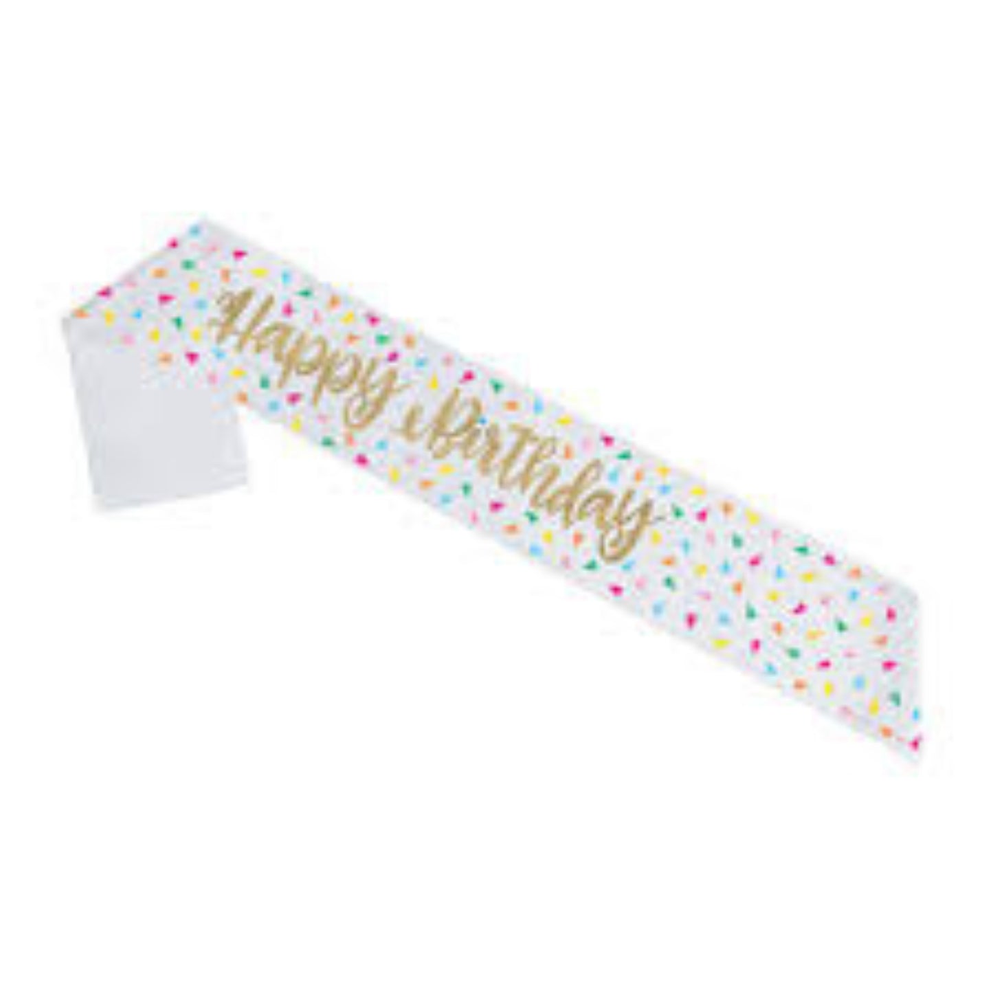 Bright Triangle Sash, 1 Piece