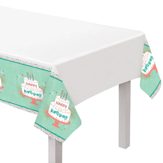 Mantel de Happy Cake, 1 Pieza, 54 in x 102 in