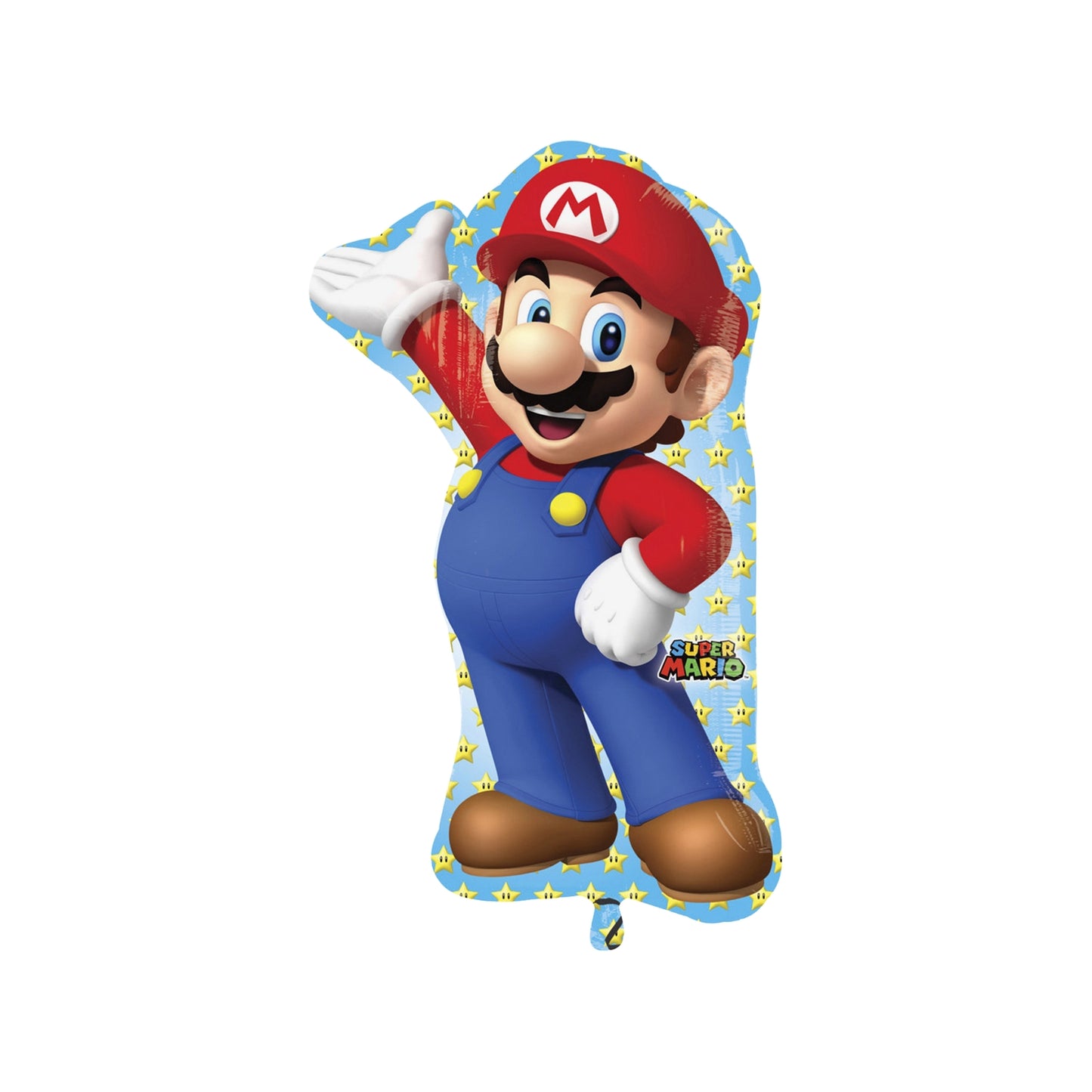 Mario Bros Mylar Balloon in Mario Shape, 1 Piece, 22 in