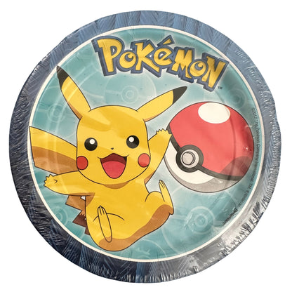 Pokémon Plates, 8 Pieces, 7 in